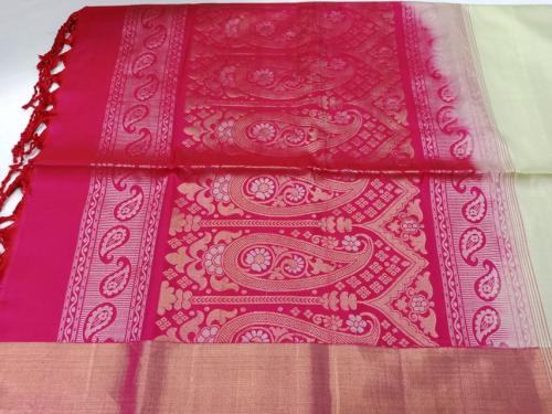 SOFT SILK SAREE WITH BLOUSE